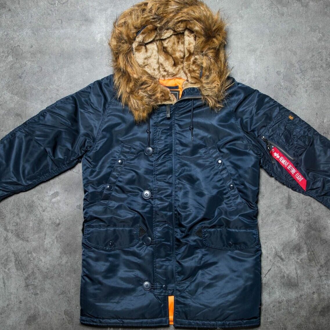 Jacket Alpha Industries N3B VF 59 Replica Blue L