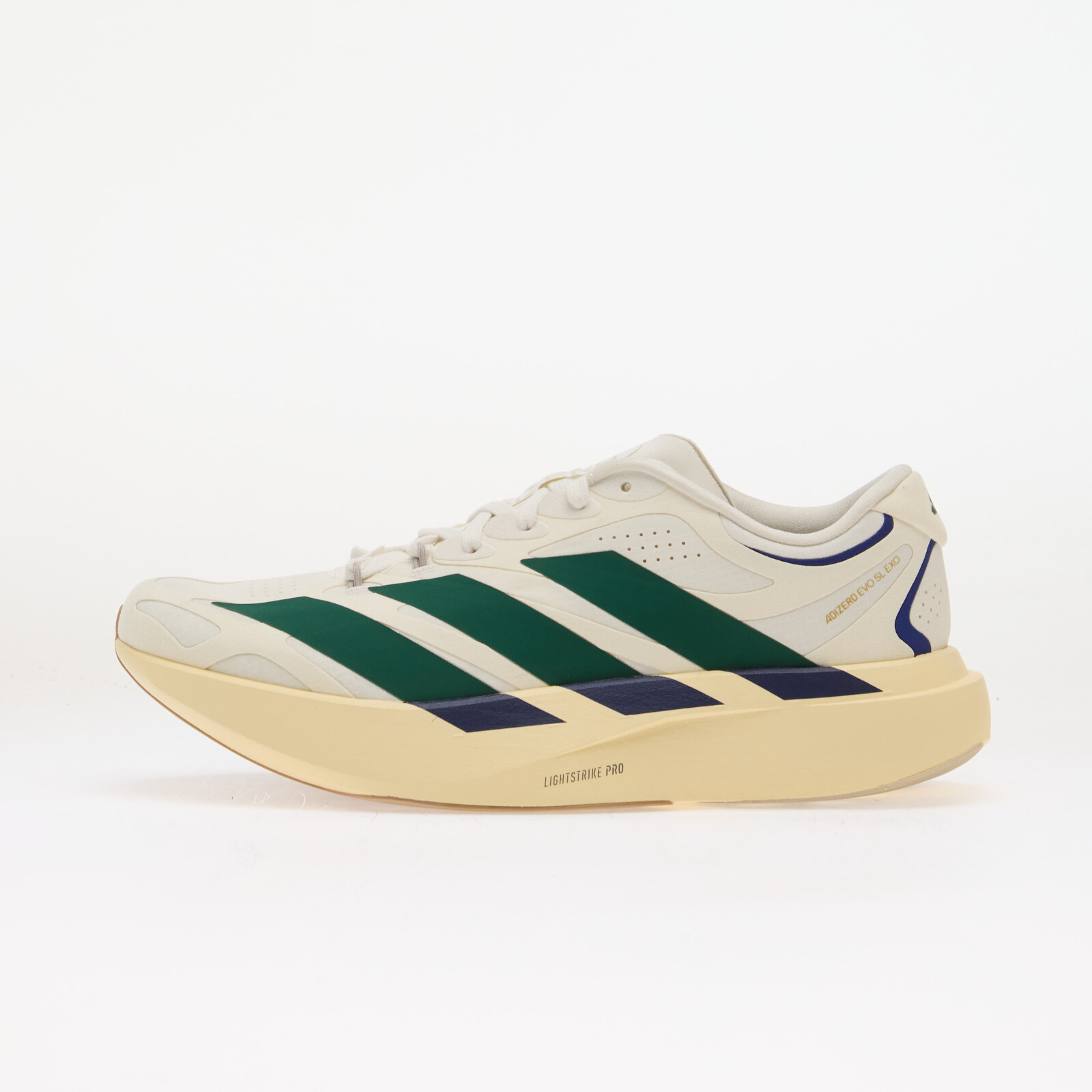 Sneakers adidas Adizero EVO SL Exo Suede Core White/ Collegiate Green/ Cream White UK 7