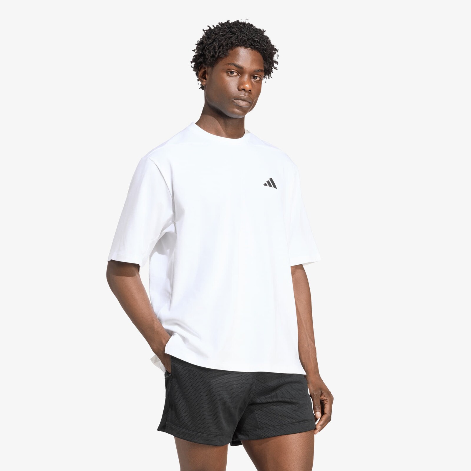 T-shirt adidas Primelift Essentials Workout Graphics Tee White M