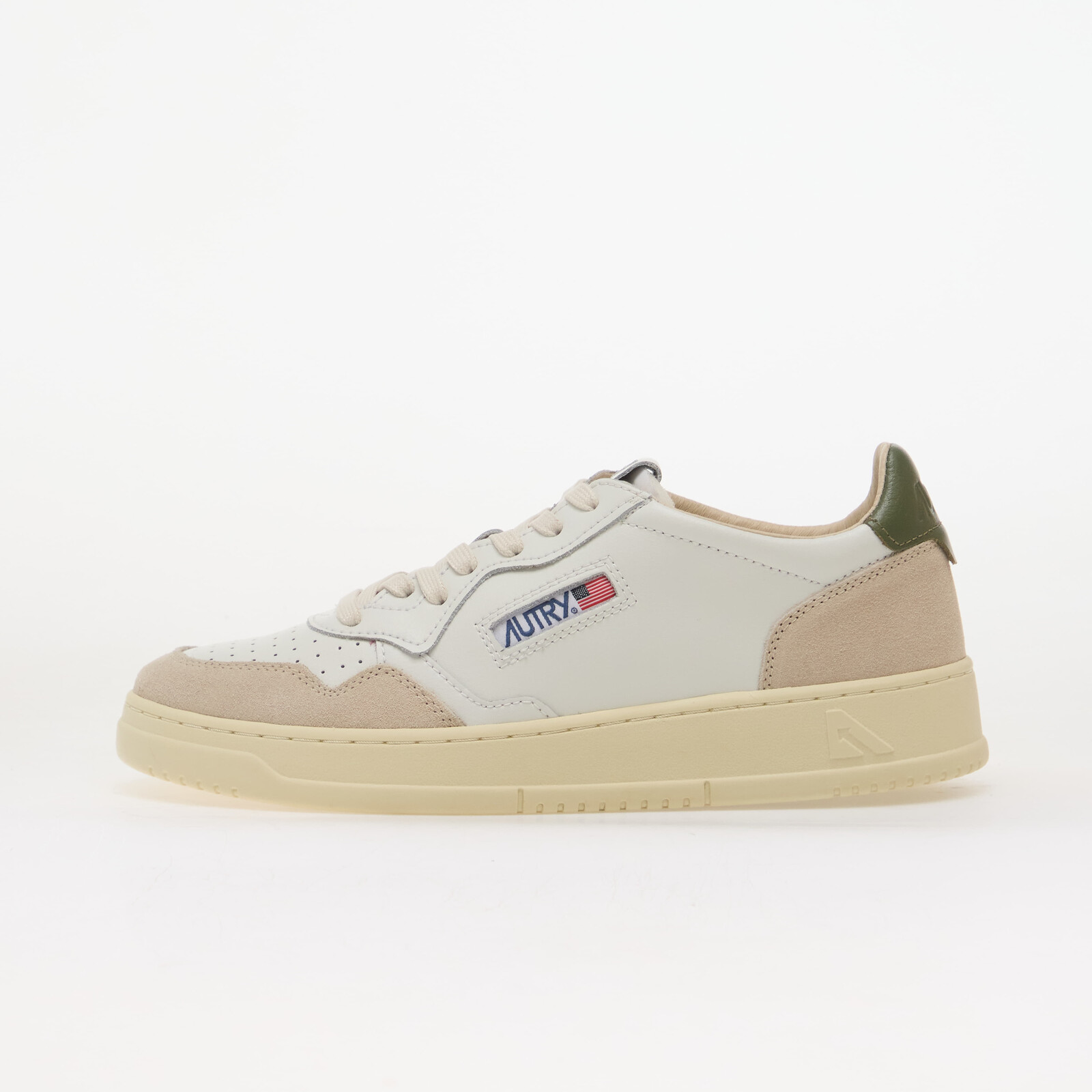 Sneakers Autry Medalist Low Man White/ Green UK 8