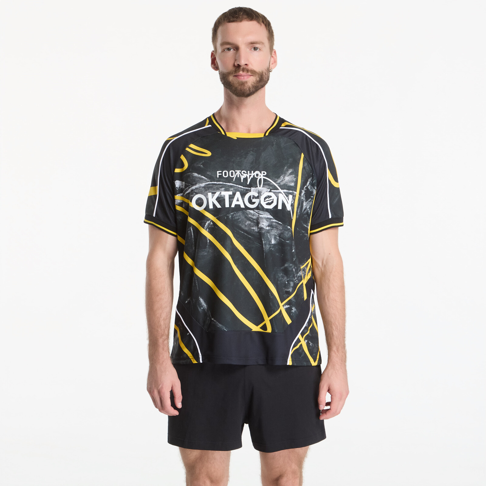 Footshop x Oktagon Jersey Black M
