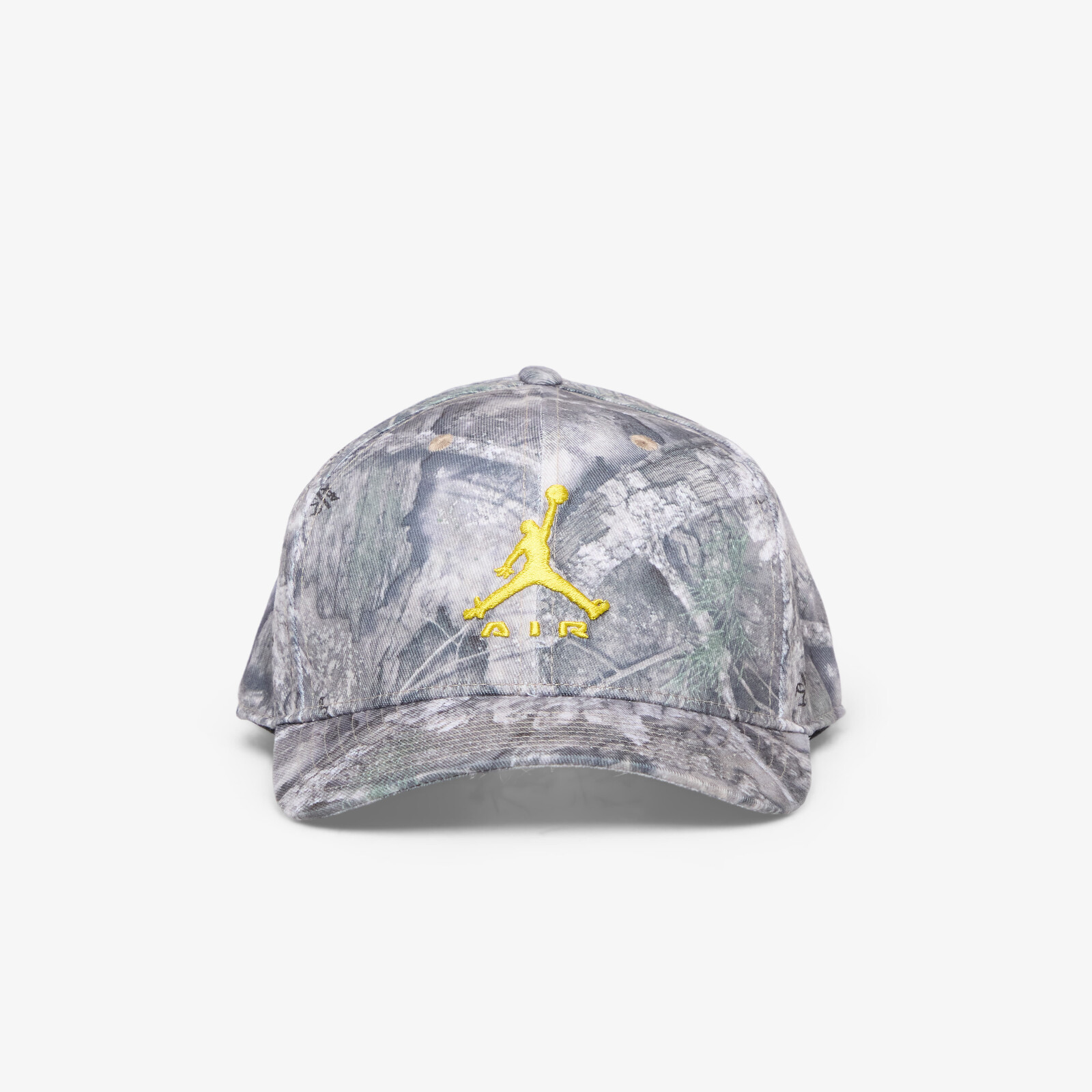 Jordan Rise Structured Camo Hat White/ Bright Citron S/M