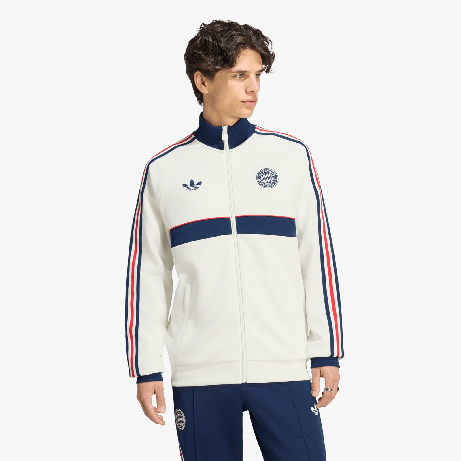 Jacket adidas FC Bayern Muenchen OG Track Top Core White/ Night Indigo S