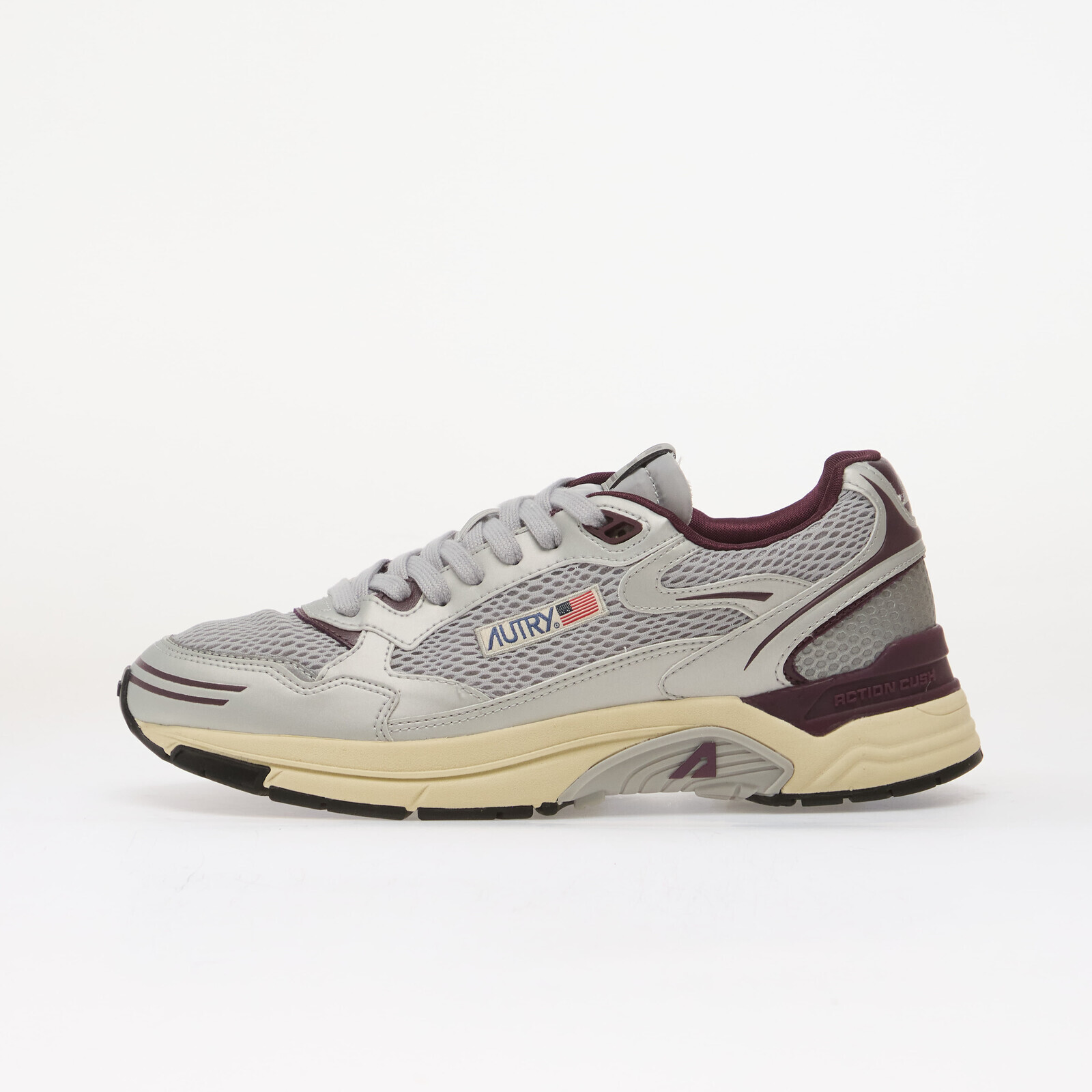 Sneakers Autry Hyperway Low Man Silver UK 11