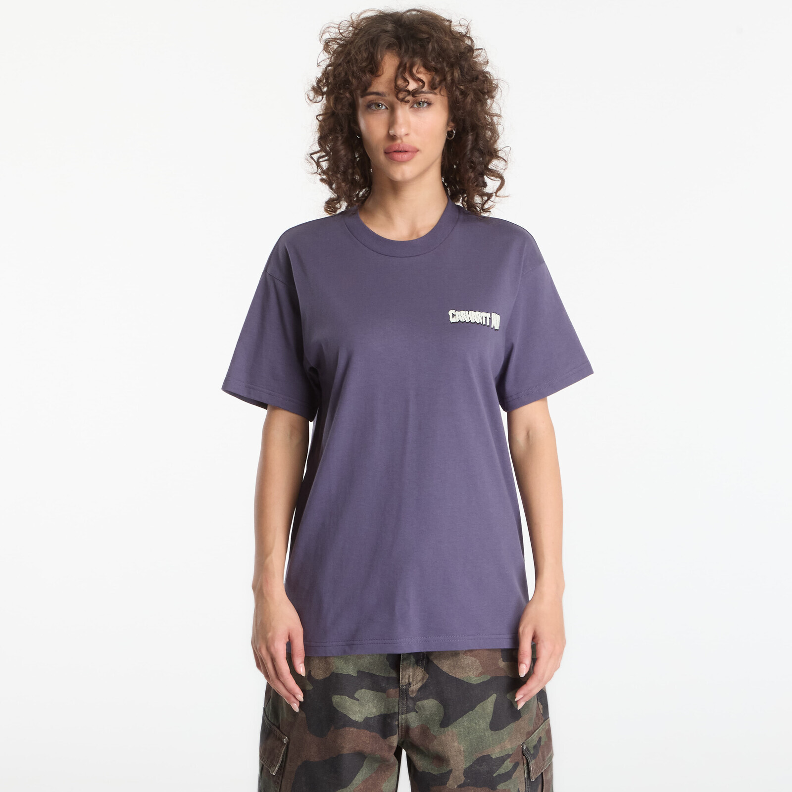 T-shirt Carhartt WIP S/S Wiptopia II T-Shirt UNISEX Shady Purple L