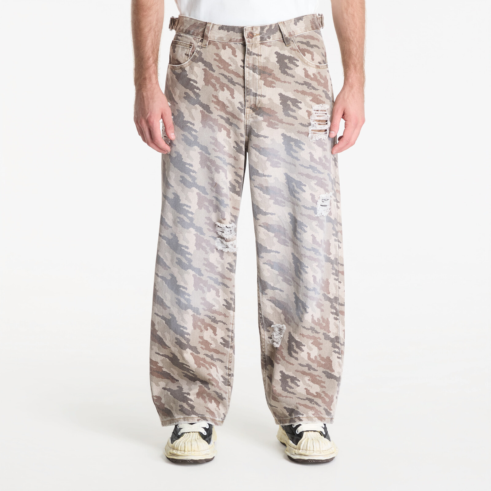 Pants Footshop x Oktagon Camo Pants Brown 34