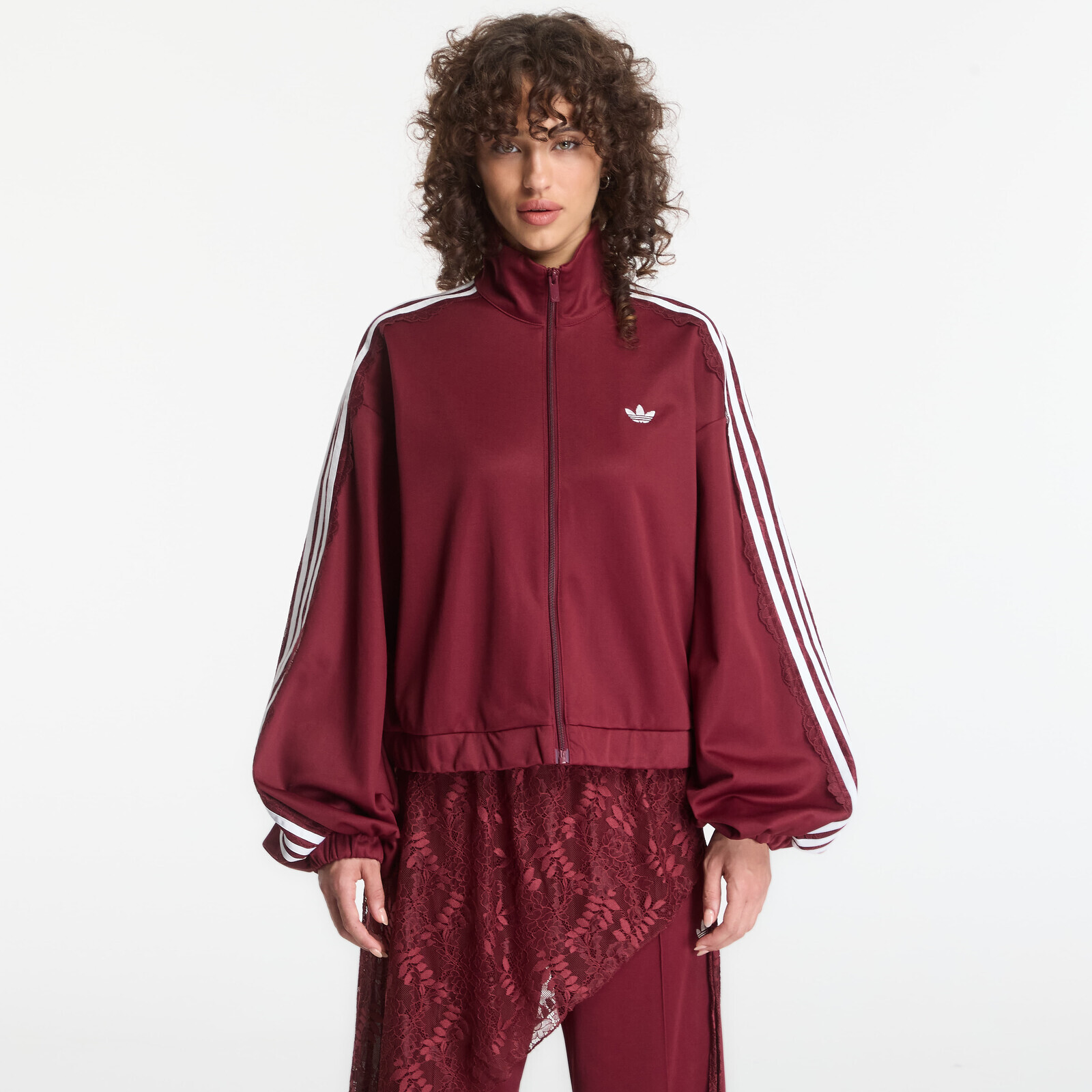 Jacket adidas Lace Oversized Archive Track Top Shadow Red L