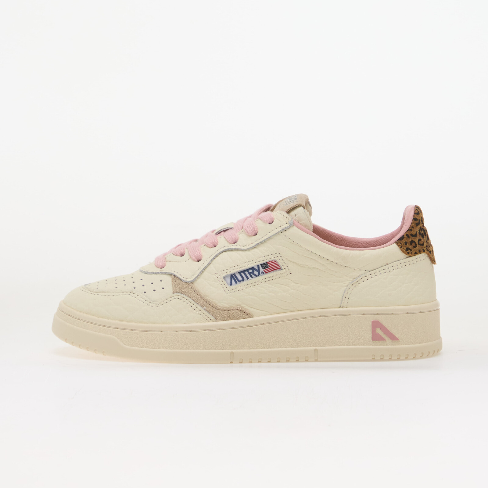 Sneakers Autry Medalist Low Woman White/ Pink UK 5