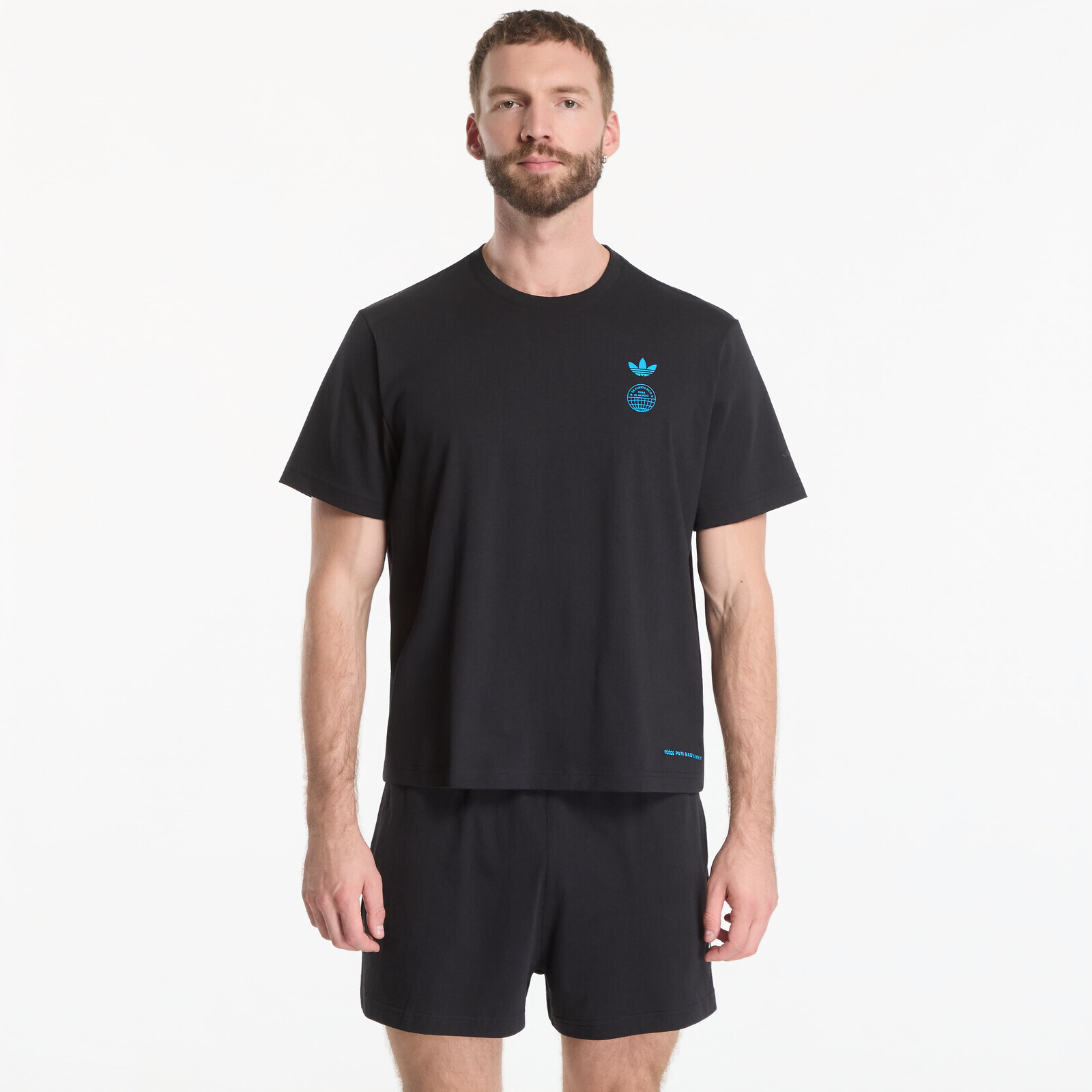 T-shirt adidas Dtmf Bad Bunny Heavyweight Merch Tee UNISEX Black XS