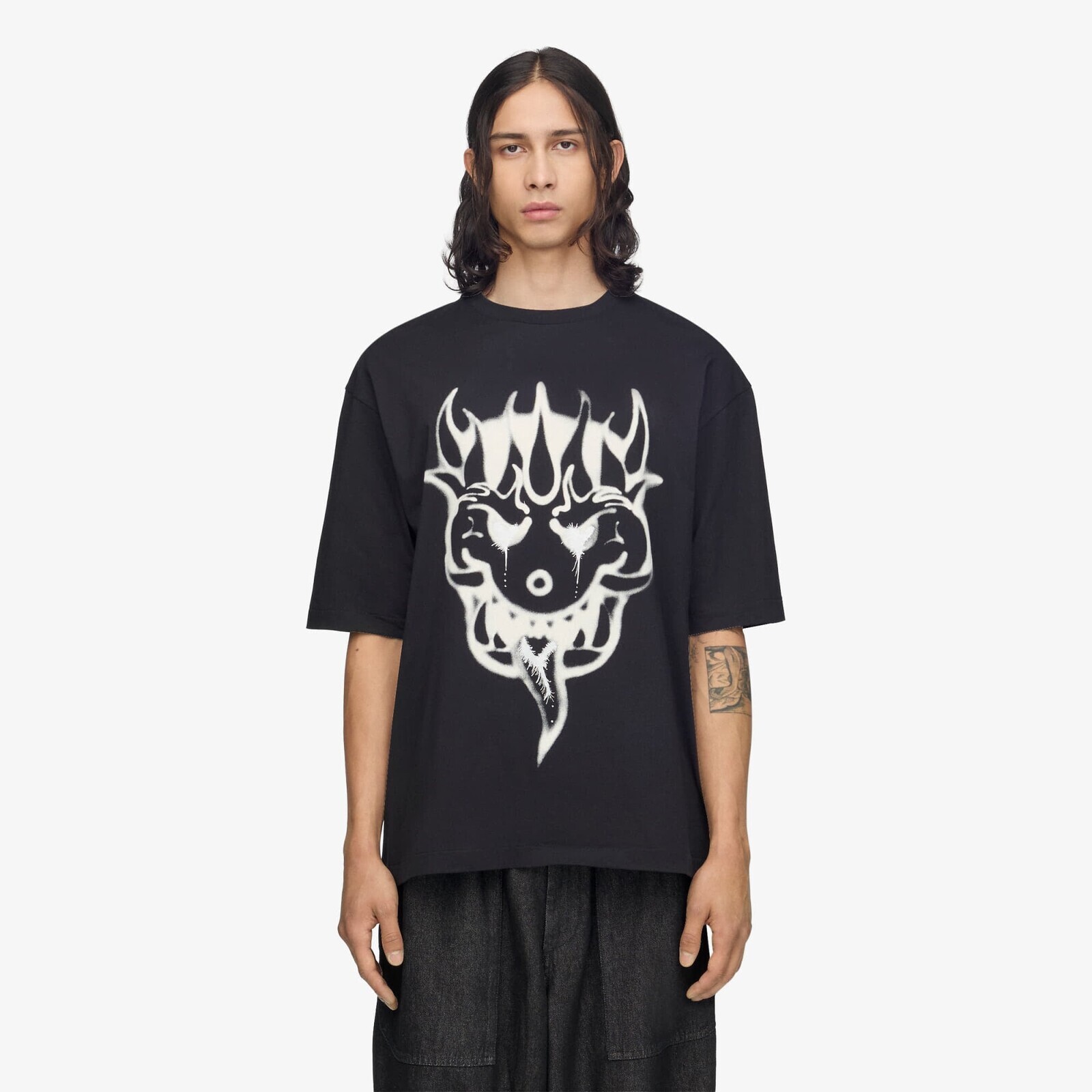 T-shirt Y-3 Chito Graphic Short Sleeve Tee Black M