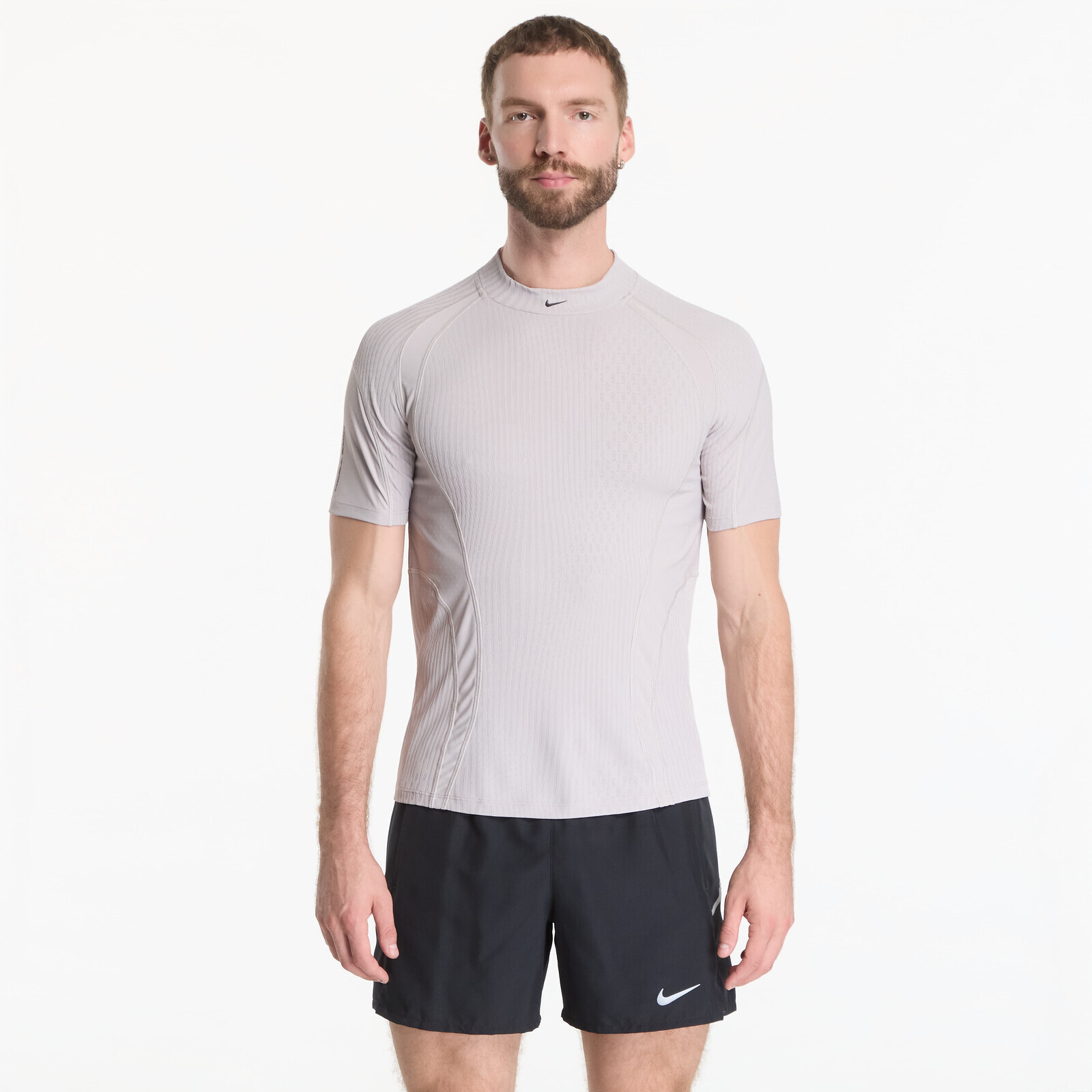 T-shirt Nike Tech Men's Dri-FIT ADV Short-Sleeve Top College Grey/ Black XXL