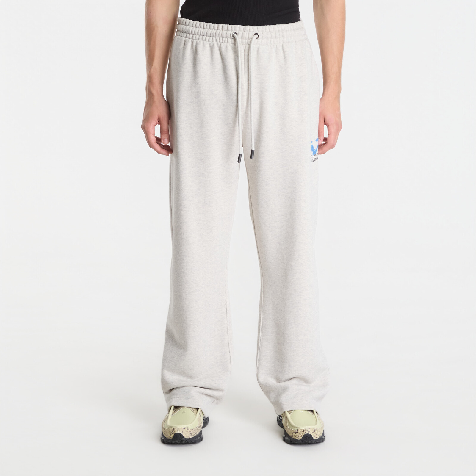 Pants Off-White Blue Half Arrow Sweatpant Grey Melange S