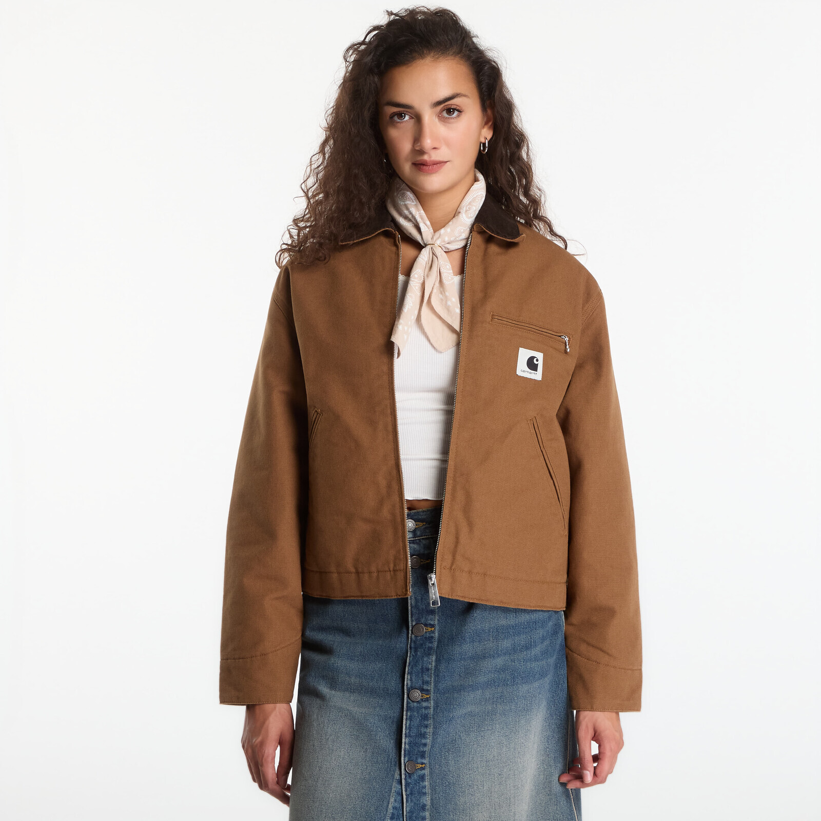 Jacket Carhartt WIP W' OG Detroit Jacket WIP H Brown/ Tobacco Rinsed S