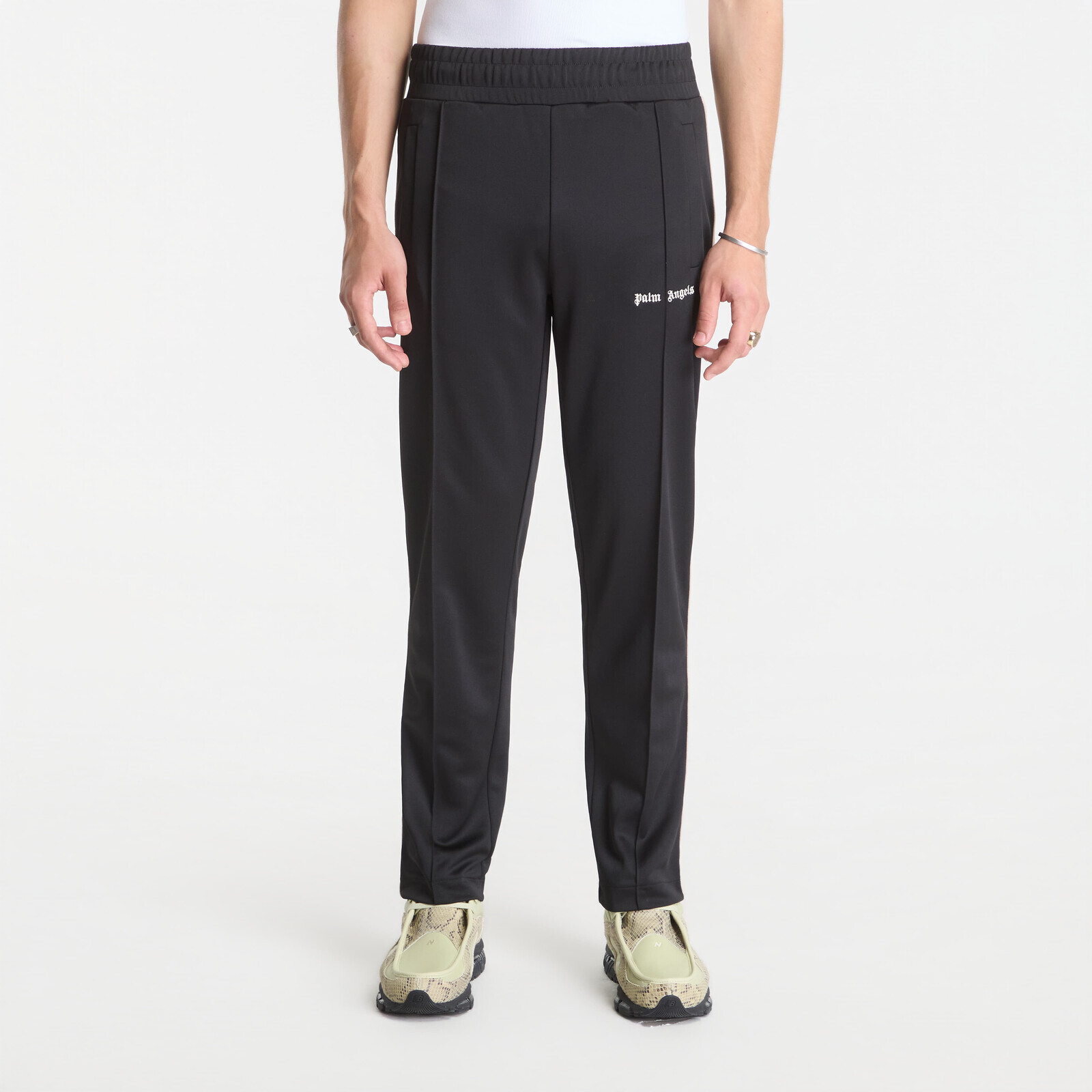 Pants Palm Angels Classic Logo Track Pants Black/ Off White S