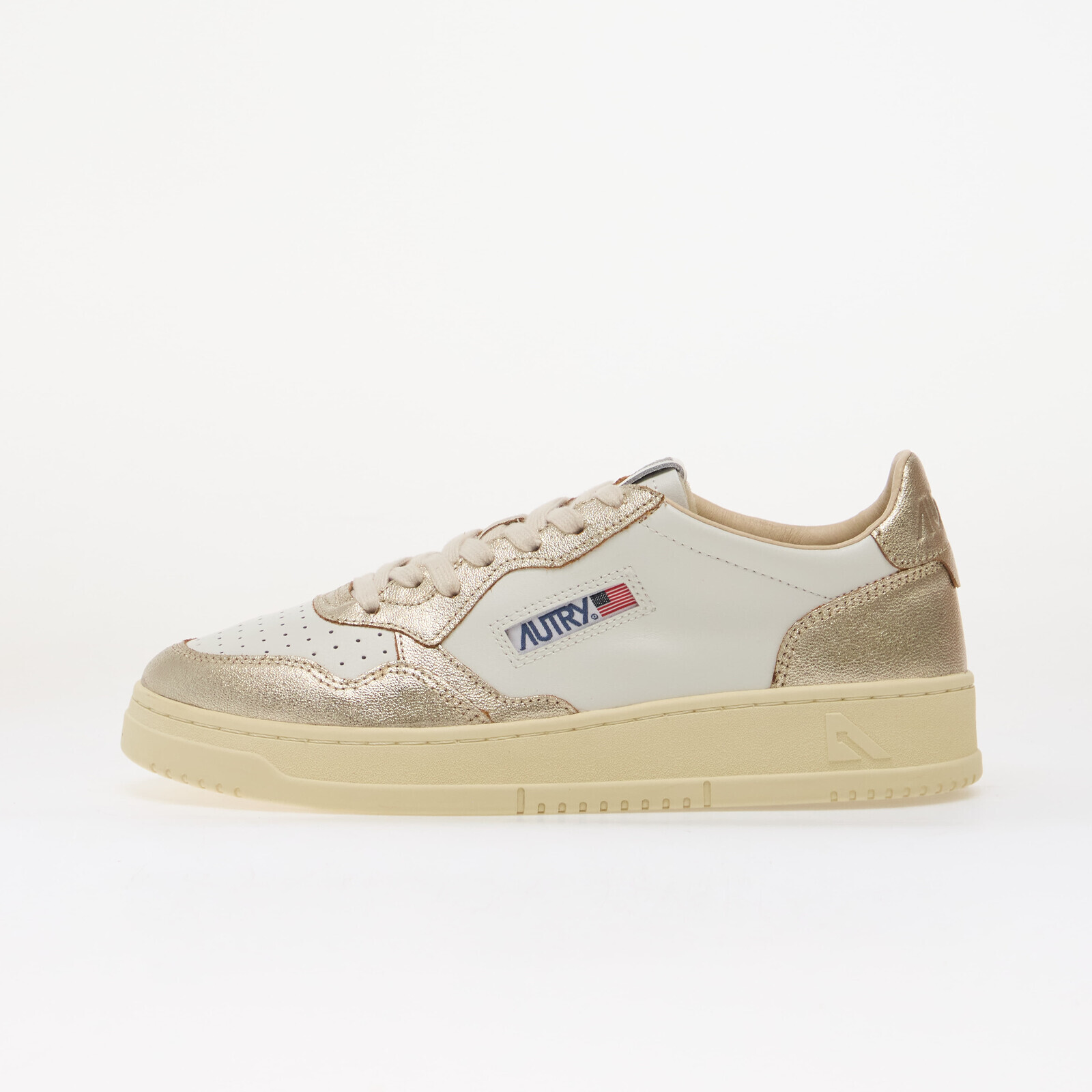 Sneakers Autry Medalist Low Woman White/ Platinum UK 3