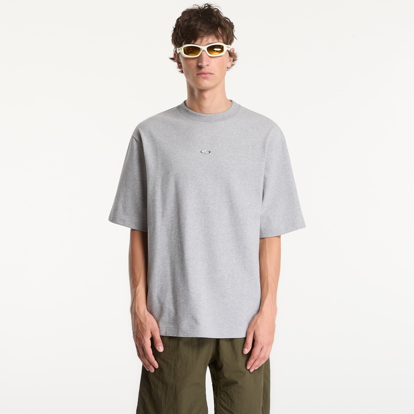 T-shirt Oakley Reserve Strato Reflective Tee Cement Melange L