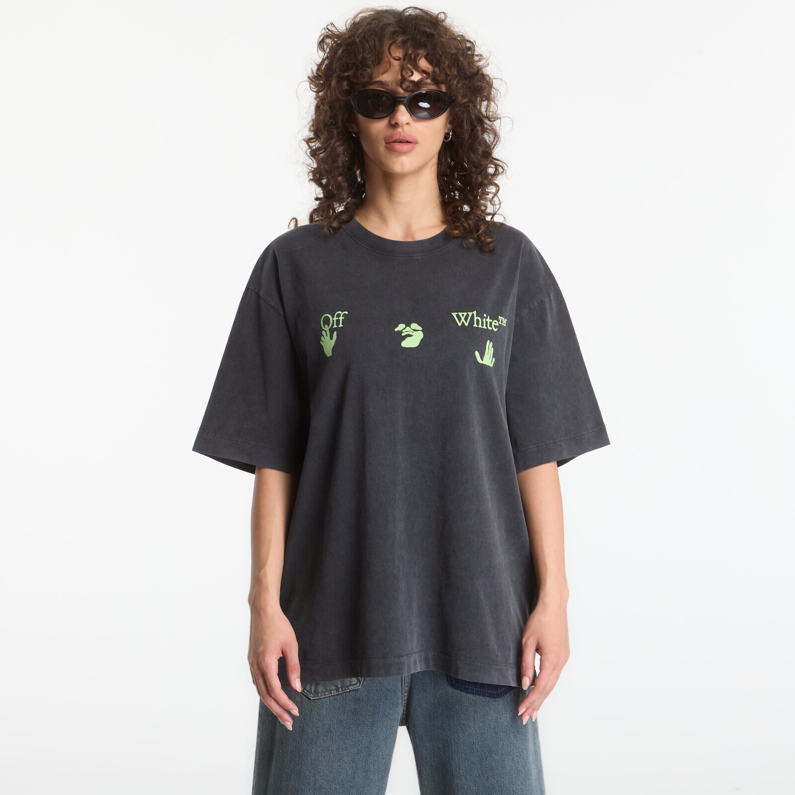 T-shirt Off-White Bacco Arrow Skate S/S Tee UNISEX Vintage Black S