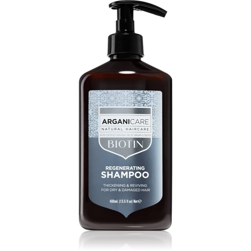 Arganicare Biotin Regenerating Shampoo shampoo for fine hair with biotin 400 ml