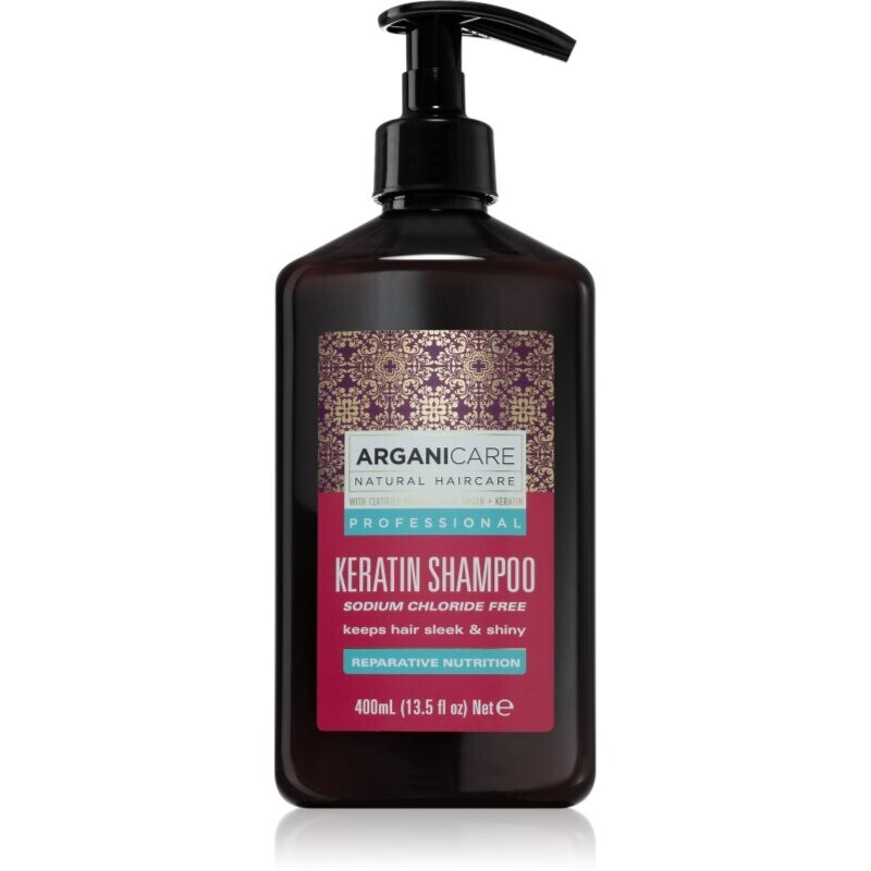 Arganicare Keratin regenerating shampoo 400 ml
