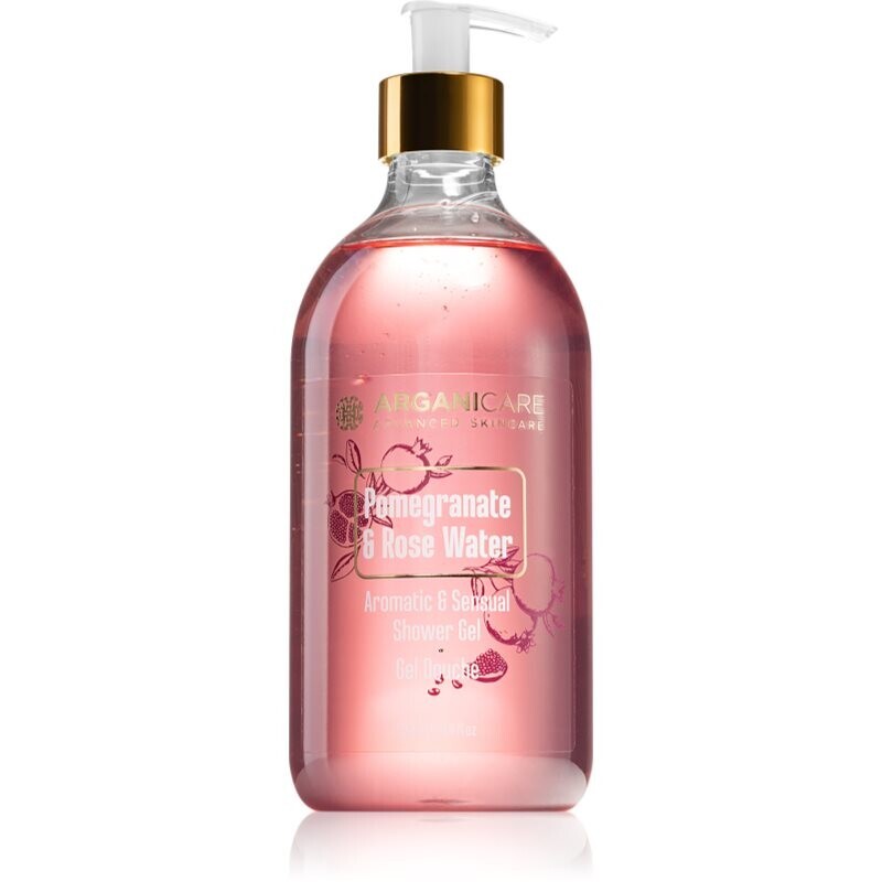 Arganicare Pomegrenate & Rose Water delicious shower gel 500 ml