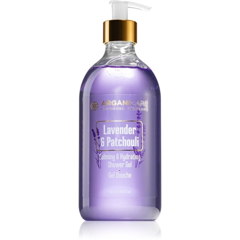 Arganicare Lavender & Patchouli soothing shower gel 500 ml