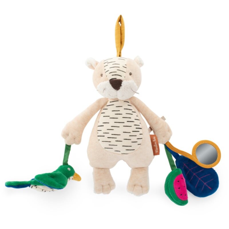 MOULIN ROTY Baboo the Tiger contrast hanging toy 0m+ 1 pc