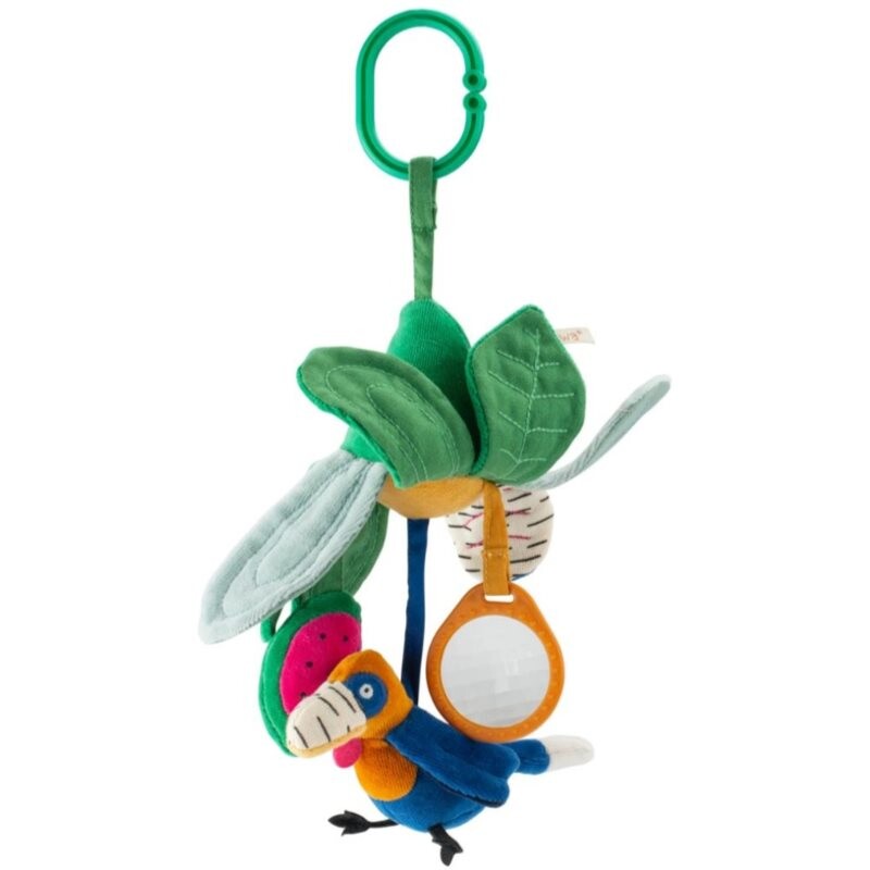 MOULIN ROTY Hanging Activity Flower contrast hanging toy 0m+ 1 pc