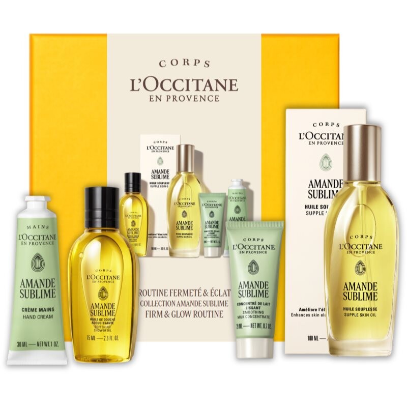 L’Occitane Amande Sublime Firm & Glow Routine gift set