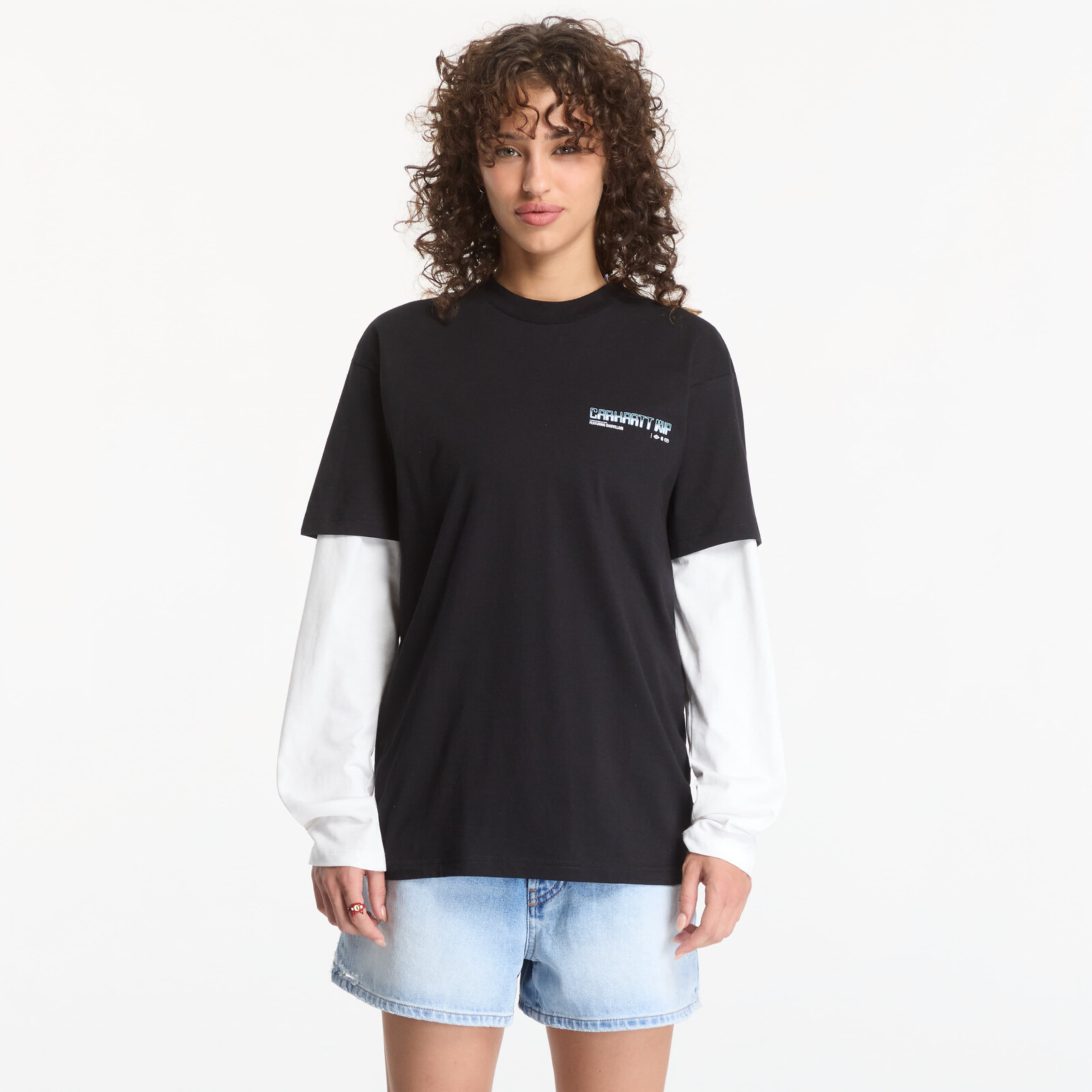 T-shirt Carhartt WIP S/S Wiptopia II T-Shirt UNISEX Black XXL
