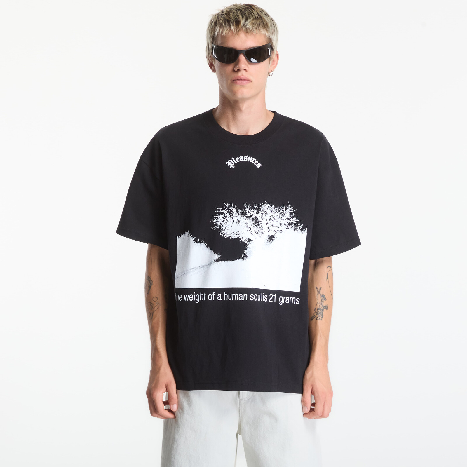 T-shirt PLEASURES Soul T-Shirt Black M