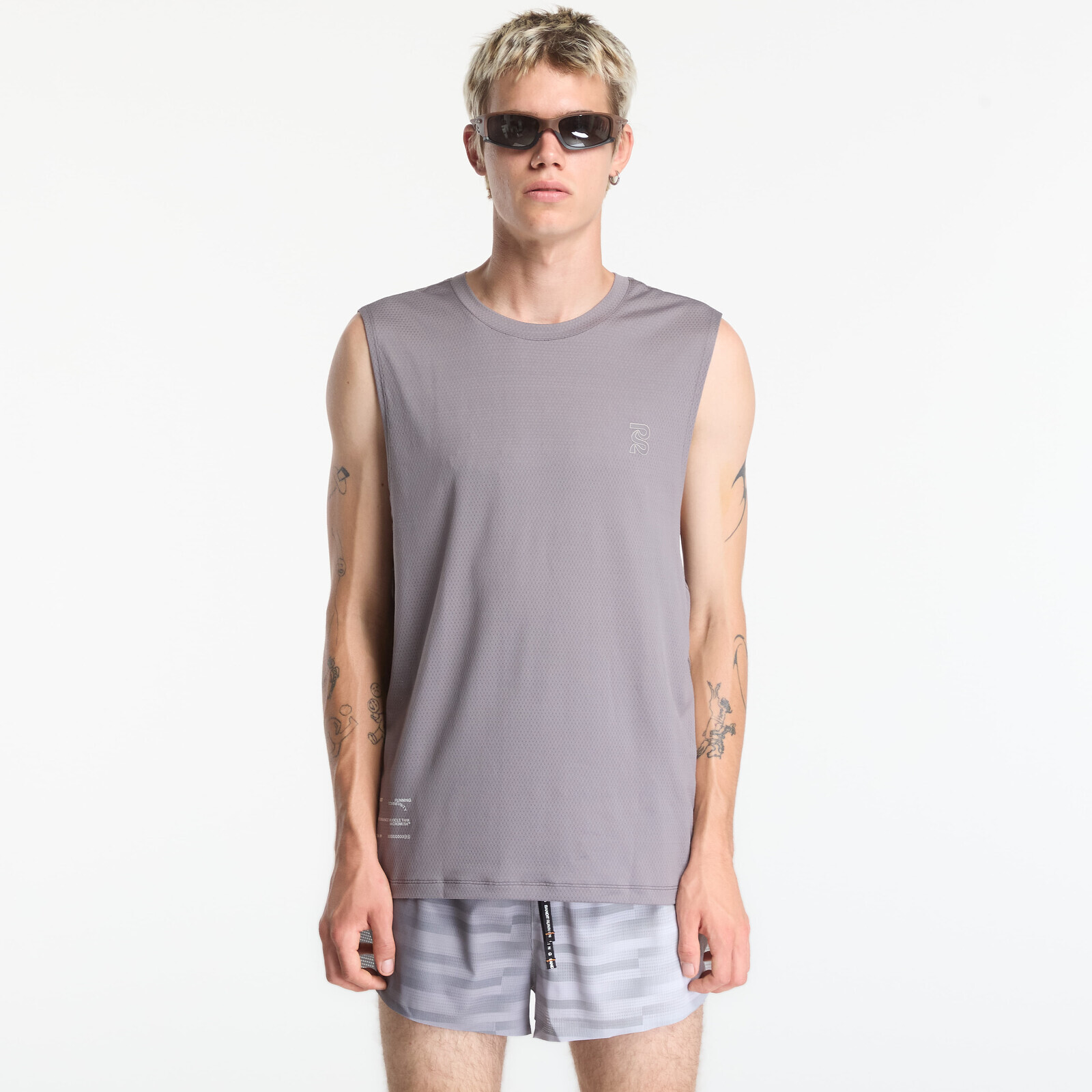 Tank top BANDIT Men's Micromesh™ Run Tank Slate XL