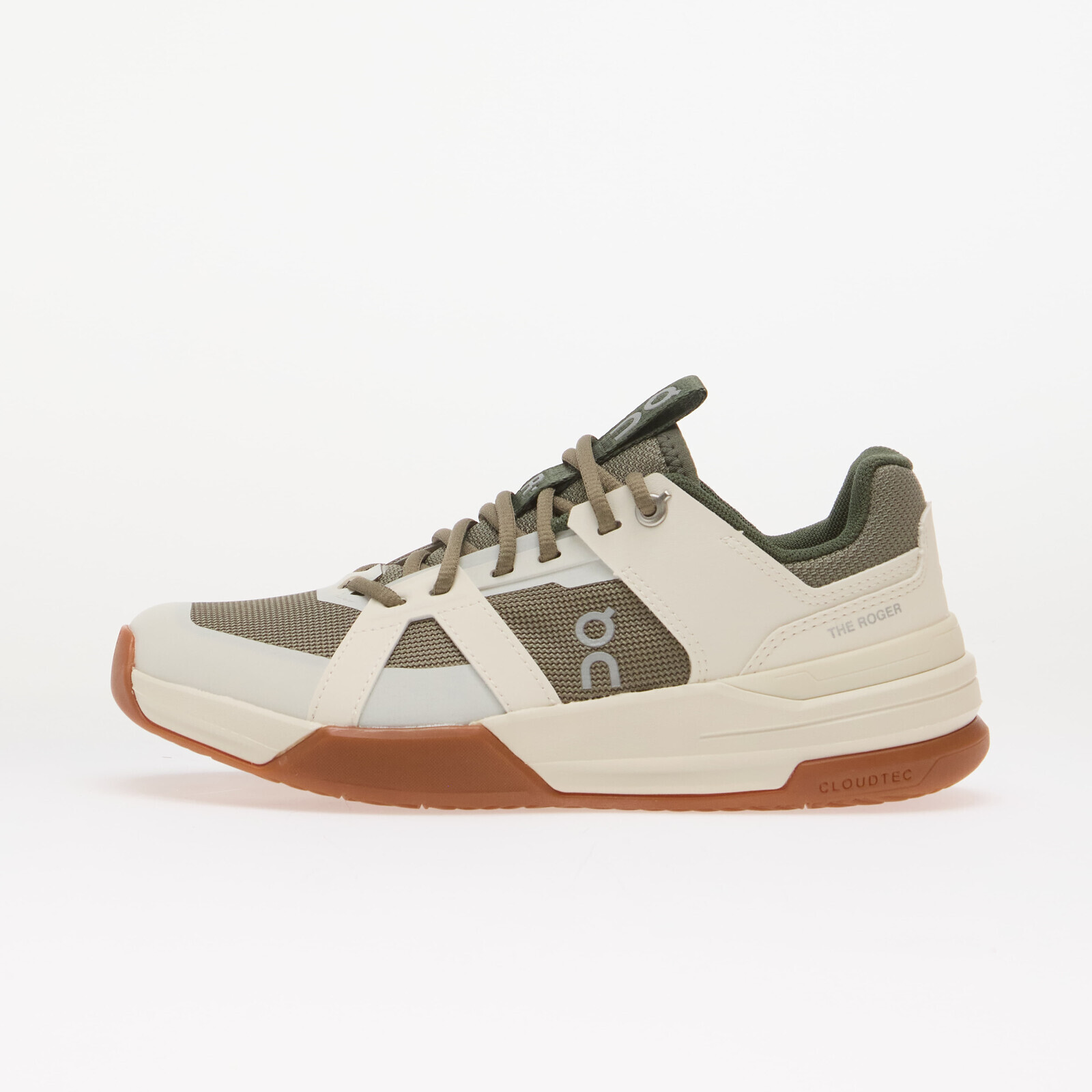 Sneakers On K The Roger Clubhouse Pro Youth Ivory/ Olive UK 6