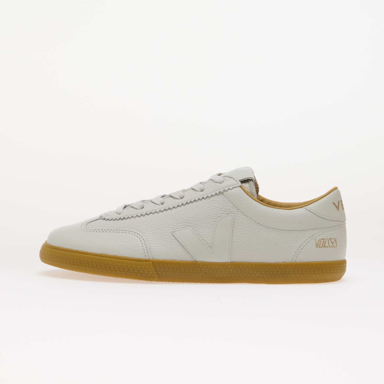 Sneakers Veja Volley Sig Grained Oil Leather Pearl UK 4