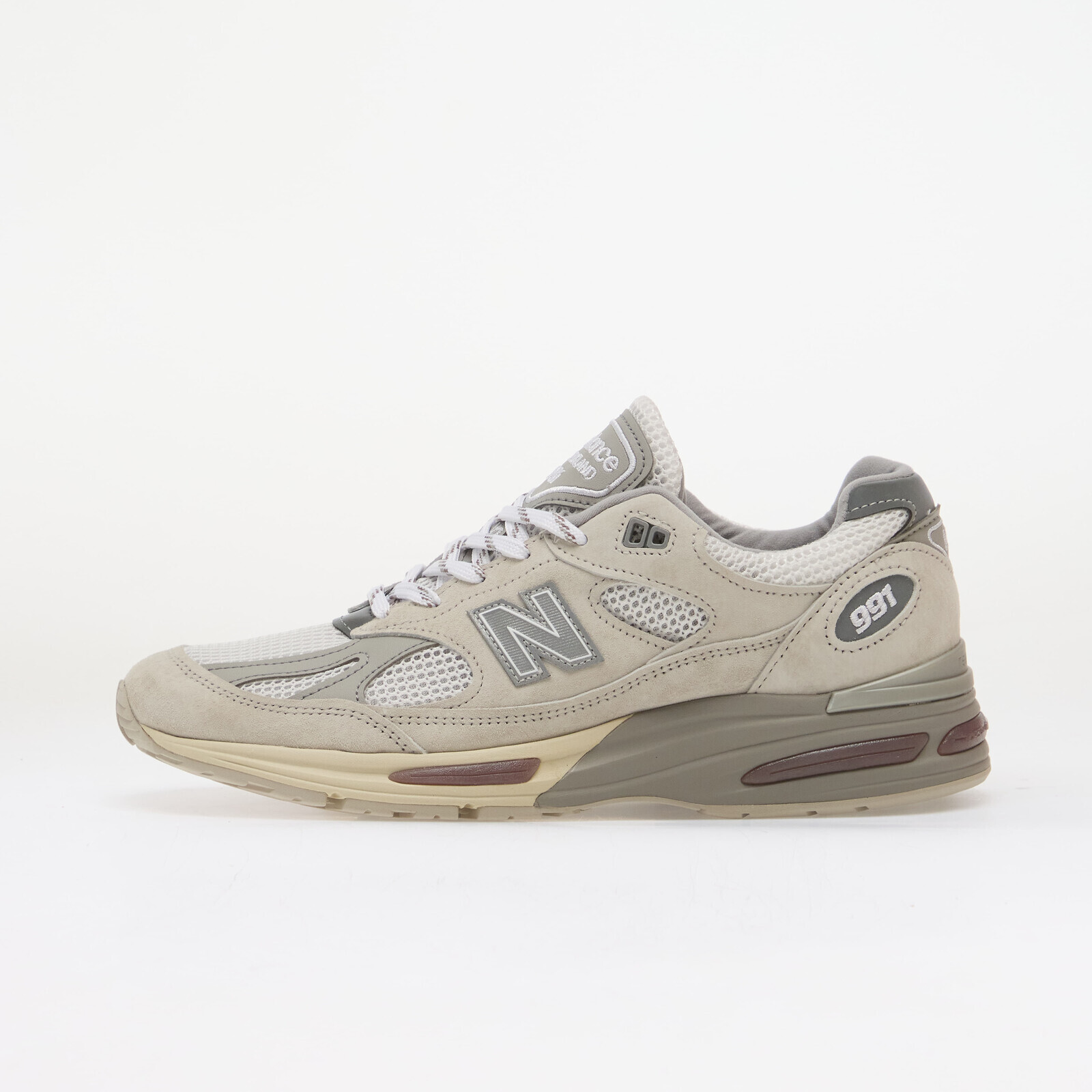 Sneakers New Balance 991 Wind Chime/ Brilliant White/ Flint Gray UK 5.5