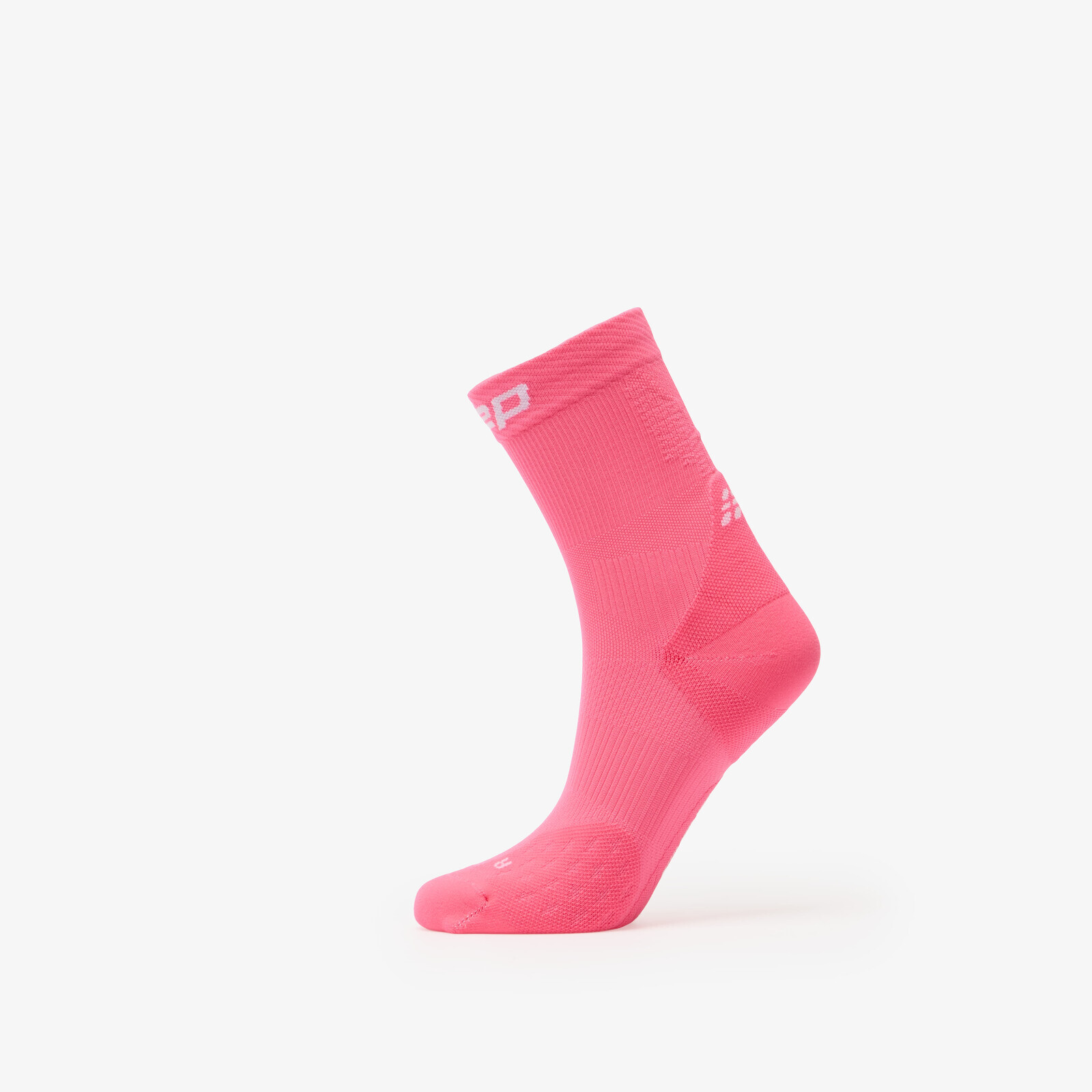 CEP Women's Core Run Mid Cut Compression Socks 5.0 1-Pack Pink M
