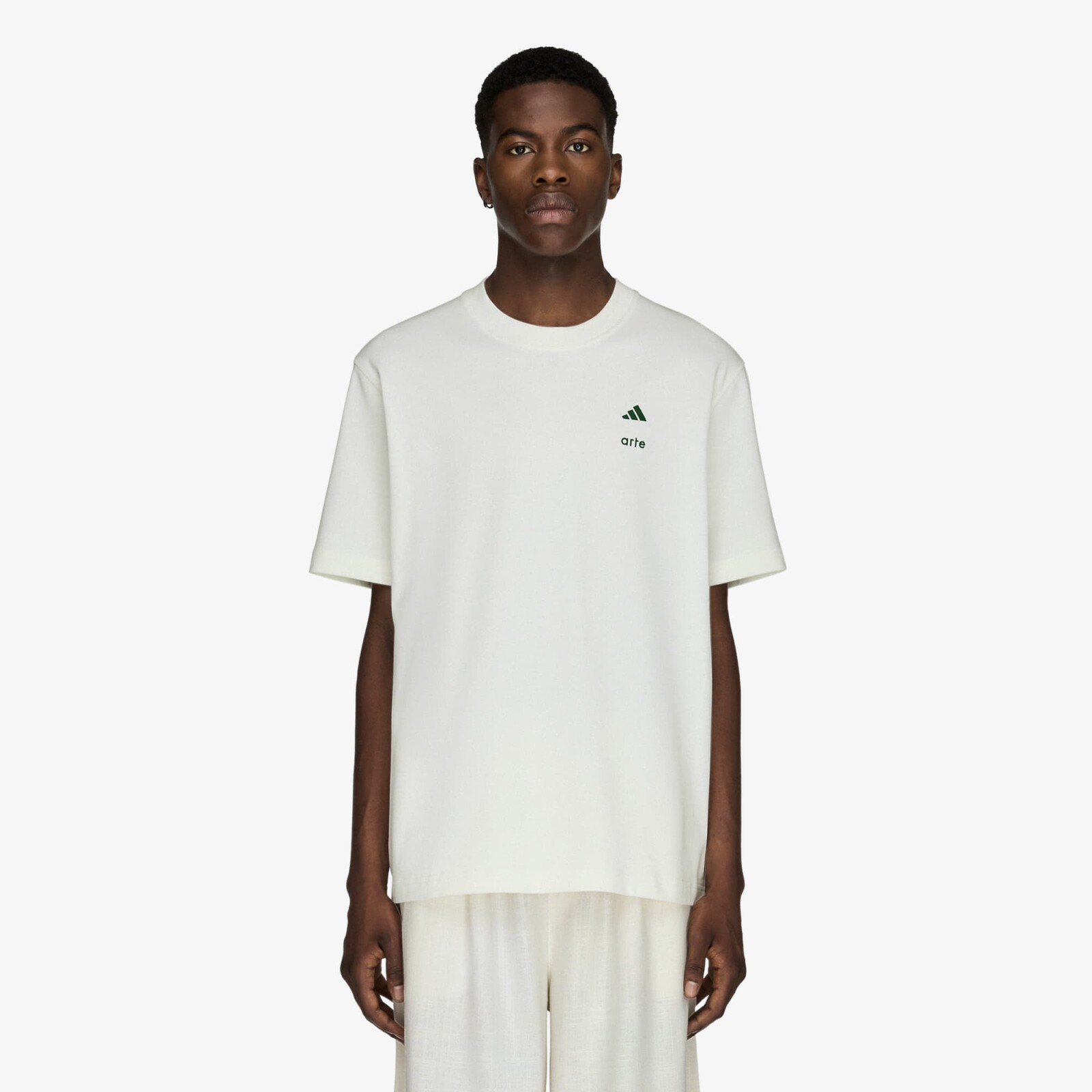 T-shirt adidas x Arte Antwerp Graphic T-Shirt Off White/ Amazon Green XL