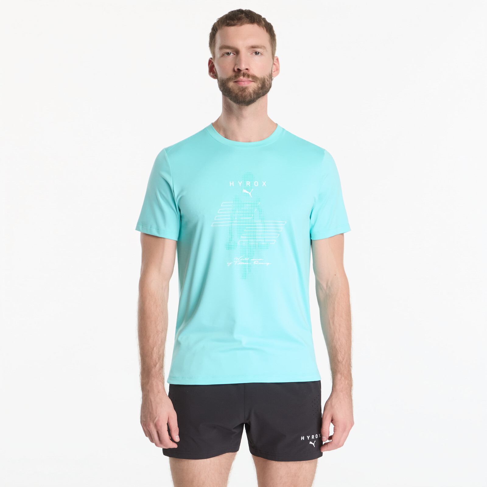 T-shirt Puma x Hyrox M Cloudspun Thermoadapt Tee Intense Mint M