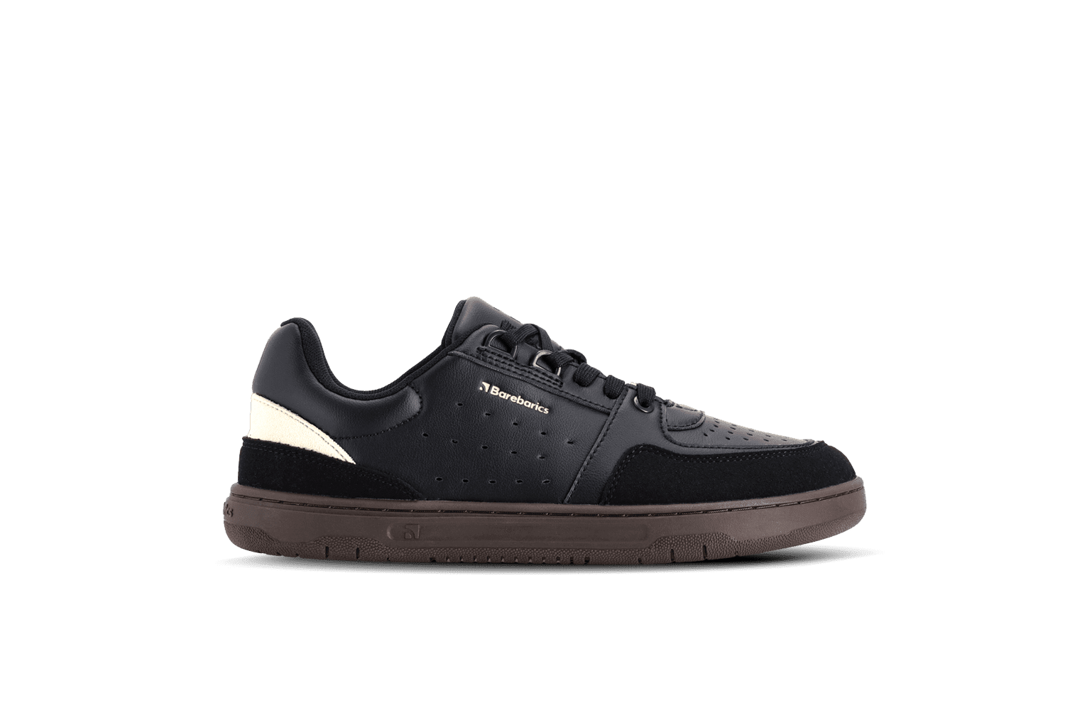 Barefoot Sneakers Barebarics Wave 2.0 - Black & Dark Brown