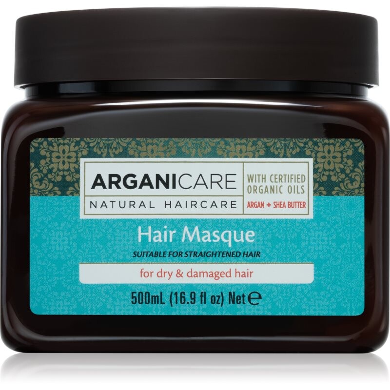 Arganicare Argan Oil & Shea Butter Hair Masque moisturising and nourishing mask for dry and damaged hair 500 ml