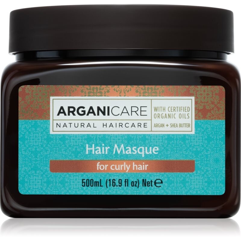 Arganicare Argan Oil & Shea Butter Hair Masque moisturising and nourishing mask for curly hair 500 ml