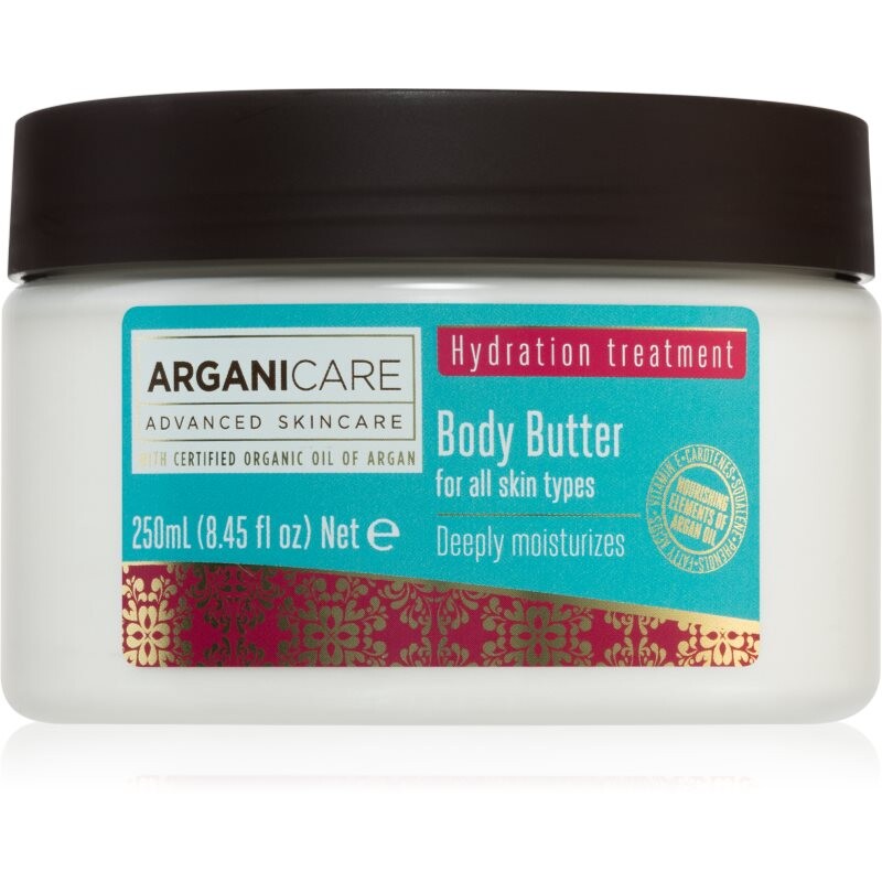 Arganicare Hydration Treatment Body Butter body butter with nourishing effect 250 ml