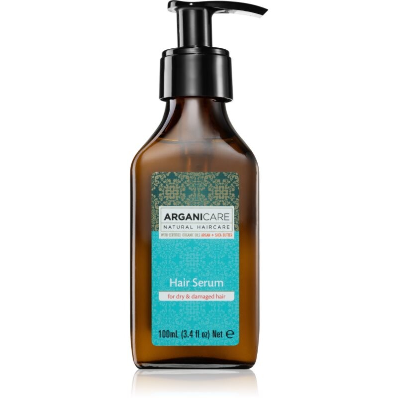 Arganicare Argan Oil & Shea Butter Hair Serum fortifying serum for dry and damaged hair 100 ml