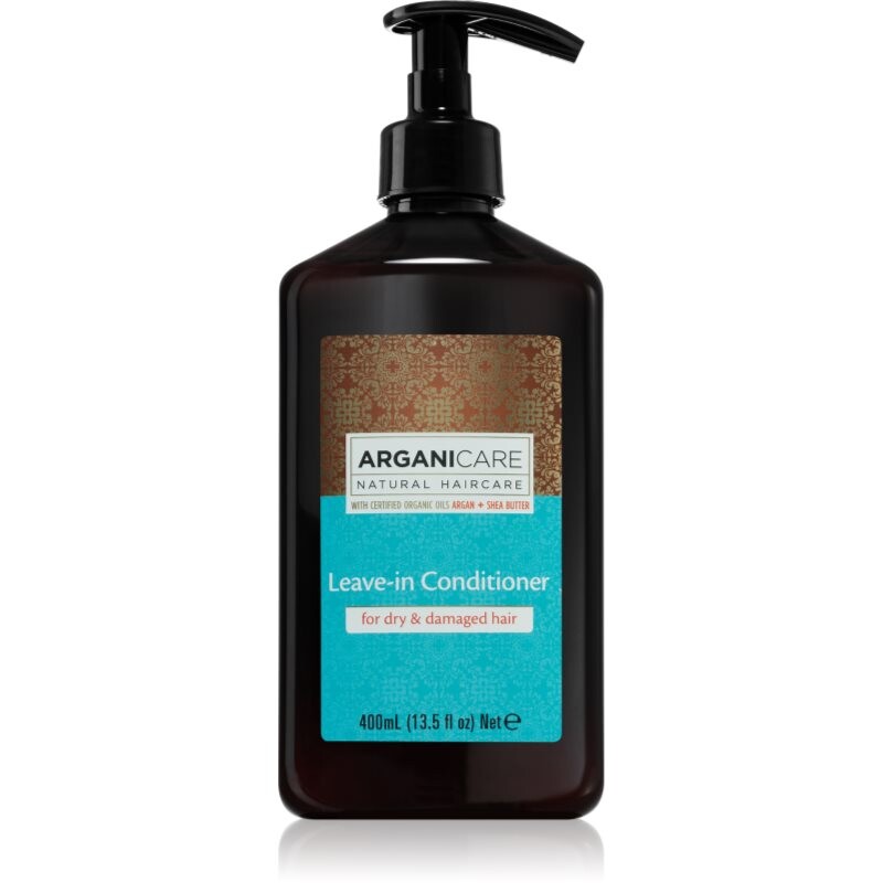 Arganicare Argan Oil & Shea Butter Leave-In Conditioner leave-in conditioner for dry and damaged hair 400 ml