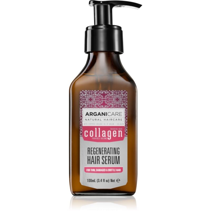 Arganicare Collagen Regenerating Hair Serum serum for fragile hair 100 ml