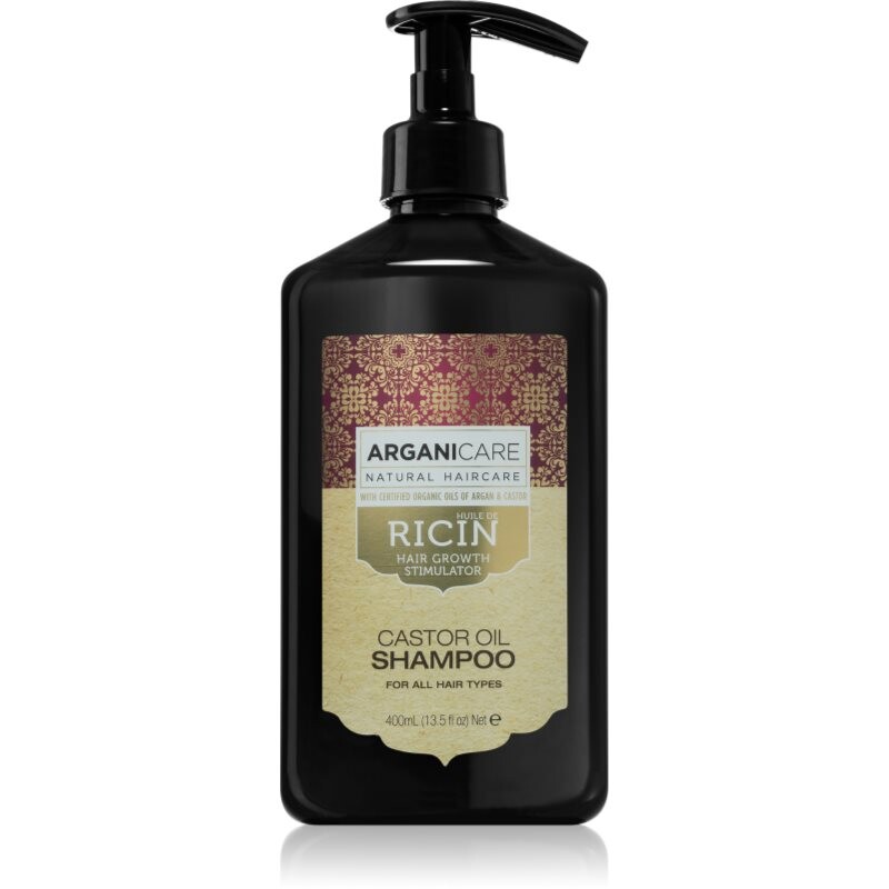 Arganicare Ricin stimulating shampoo 400 ml