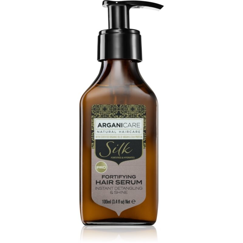 Arganicare Silk Protein Fortifying Hair Serum fortifying serum for all hair types 100 ml