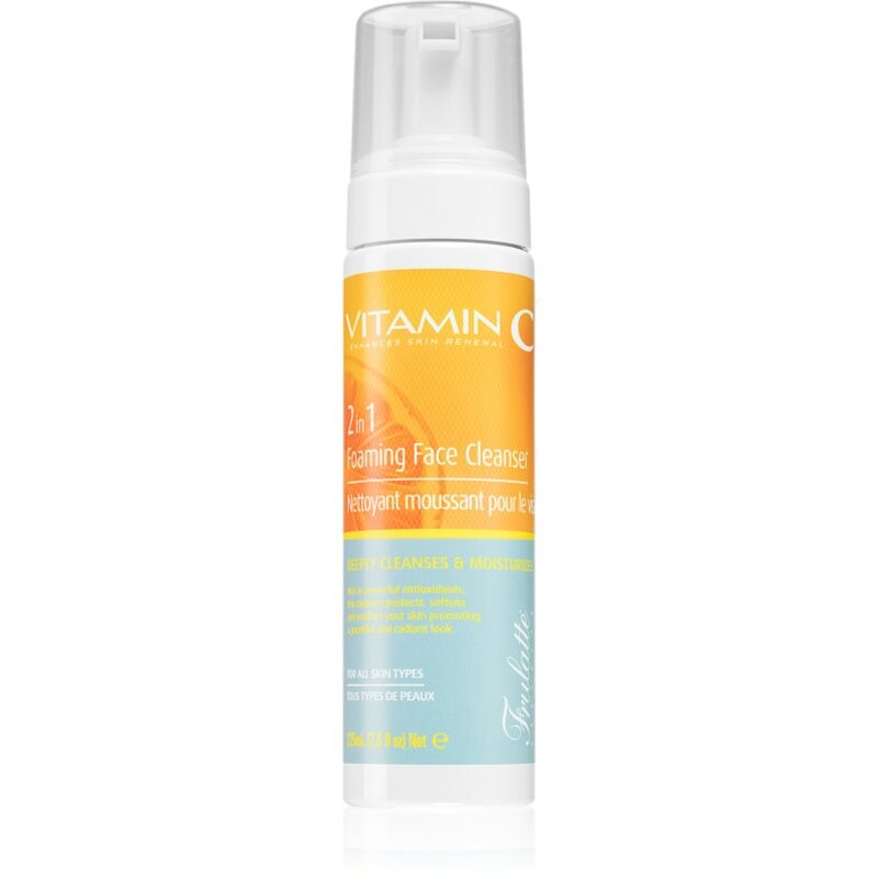 Arganicare Vitamin C Foaming Face Cleanser brightening foam cleanser for the face 225 ml