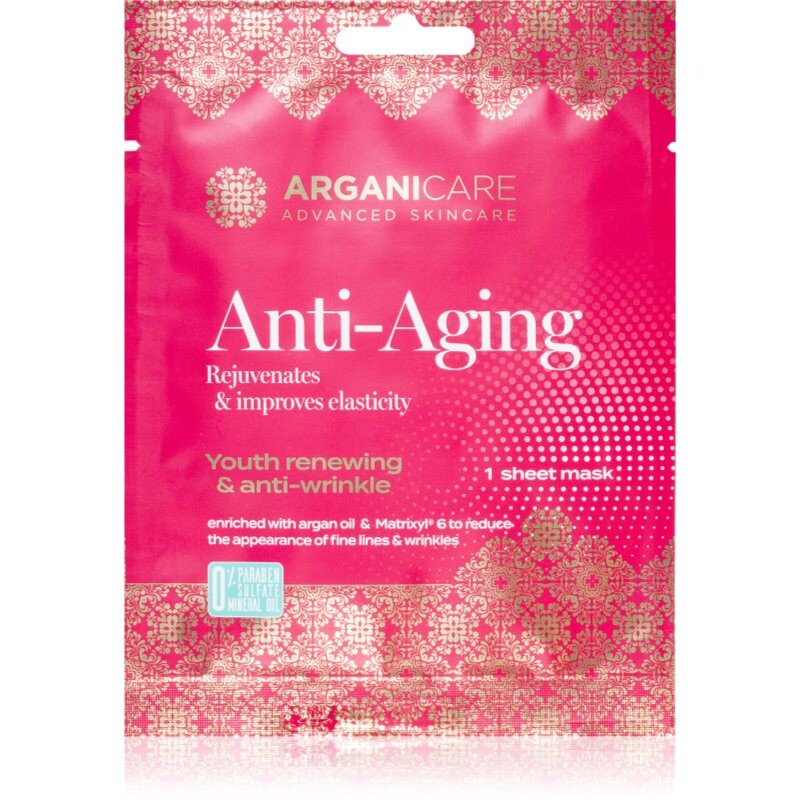Arganicare Anti-Aging Sheet Mask firming sheet mask 1 pc