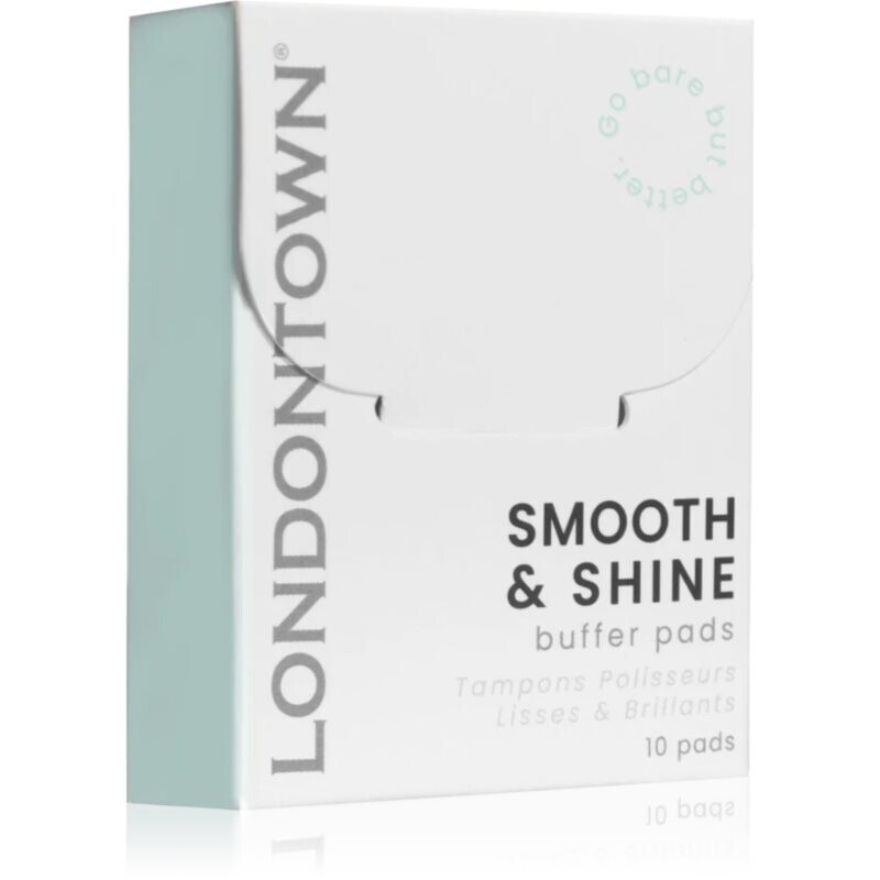 LONDONTOWN Smooth & Shine cleansing pads for nails 10 pc