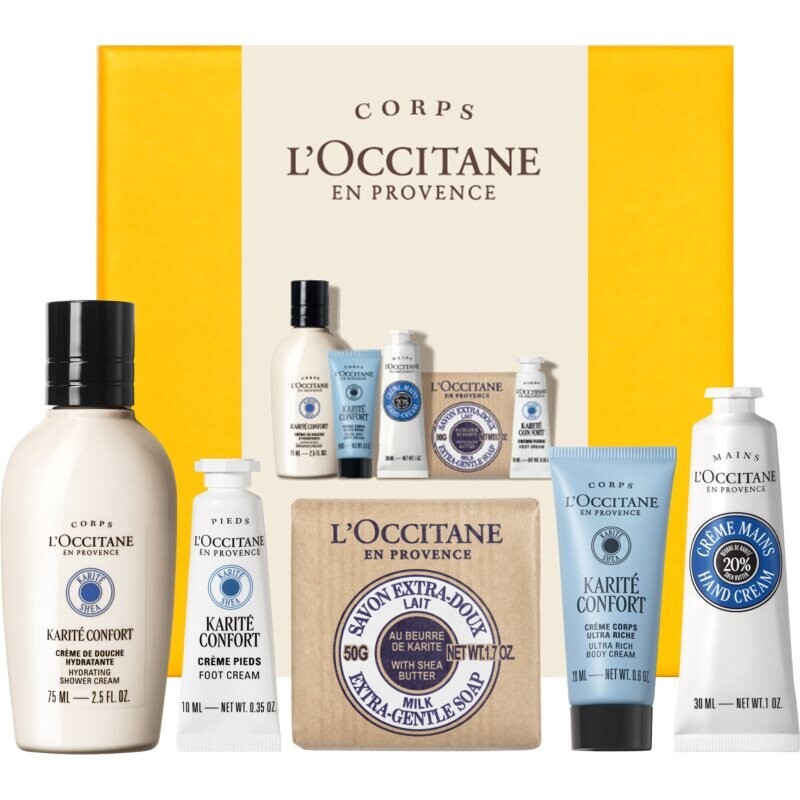 L’Occitane Karité Confort Nourishing Routine gift set